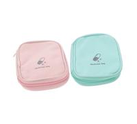 Ipetboom 2pcs Kit Bag Medicine Storage Capacity Case Pouch Medical Travel Bag for Outdoor Camping