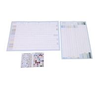 Ipetboom 2PCS Large Yearly Wall Calendar 29.87x20.4 Full Year Daily Planner with Minimalist Horizontal Vertical Layouts, Annual Schedule Poster for Home, Office, School Planning