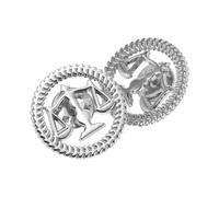 Ipetboom 2PCS Lawyer Brooch Silver Alloy Justice Scale Lapel Pins for Law Professionals Suit Shirt Accessories for Courtroom Office Formal Events Gift for Graduates and Judges