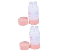Ipetboom 2pcs Leakproof Travel Bottle Set Shampoo Lotion Soap Dispenser Refillable Toiletries Containers for Travel
