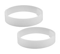 Ipetboom 2pcs LED Strip Diffuser Sheet for LED Strip Light Channel Cuttable Diffusion Sheet for Lights Lamp Outdoor Cover Thick