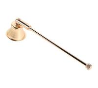 Ipetboom 2pcs Metal Bell Candle Snuffer with Handle - Retro Wick Extinguisher Accessory for Tealights and Candles, Antique Flame Snuffer for Safe Home Use and Dinner Parties, 6.5-inch