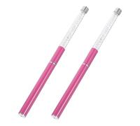 Ipetboom 2pcs Nail Polishing Pen and Cuticle Pumice Stick Set Care Buffing Tool for Home and Salon Use