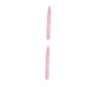 Ipetboom 2pcs Natural Crystal Gua Sha Stick Quartz Massage Wand Jade Roller Eye Care Tool