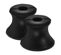 Ipetboom 2pcs Non-slip Rubber Tuning Fork Holders for Meditation and Sound Therapy Compact Base Compatible with Various Tuning Forks for Home Yoga and Healing Sessions