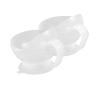 Ipetboom 2Pcs Non Slip Suction Cup Bowl for Handicapped Elderly Fallen Design Durable Eating Aid for Disabled Individuals Easy to Clean Portable Dining