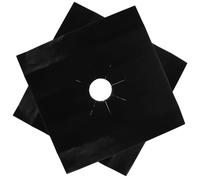 Ipetboom 2pcs Non-stick Gas Stove Protectors Reusable Thick Plastic Stove Burner Covers Kitchen Essentials Gas Hob Mats for Easy Cleaning and Oil Protection
