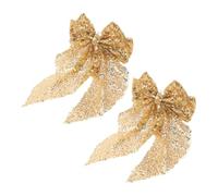 Ipetboom 2pcs Oversized Princess Bows Sparkly Glitter Hair Clips Big Bow Hair Accessories for Women Shiny Hairpin for Parties Weddings Birthdays