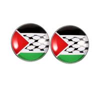 Ipetboom 2pcs Palestine Flag Brooch Pin for Backpack and Clothes Stylish Lapel Badge Craftsmanship Unique Design gift for for for for for for for Friends and Family