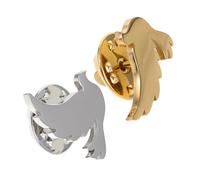 Ipetboom 2pcs Peace Dove Brooch Pins for Adults Alloy Metal Lapel Pin in Gold and Silver Symbol of Harmony and Social Responsibility Versatile Charity Event Accessories for Coats Hats Bags