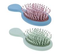 Ipetboom 2pcs Plastic Airbag Comb Massage Hairdressing Scalp Cleaner Comb for Lady Household Use