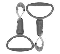 Ipetboom 2pcs Plastic Car Handle Assist Straps with Easy Installation and Multifunctionality for Bus and Subway Use, Suitable for Elderly and Disabled, Sturdy Abs Material Hand Grips