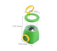 Ipetboom 2pcs Portable Insect Observation Boxes Lightweight Bug Catcher Tools for Nature Exploration Sturdy Collecting and Viewing Set for Outdoor Learning and Discovery