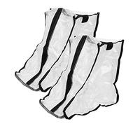 Ipetboom 2pcs Portable Shoe Storage Pouches Travel Boot Bags Zipper Dust Shoe Bag for Laundry