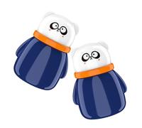 Ipetboom 2pcs Powder Puff Case Travel Friendly Loose Powder Container for Delicate Skin Portable Puff Storage Box for Boy Girl Keeps Fresh and Comfortable