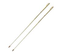 Ipetboom 2pcs Probing Rod Set Professional Dowsing Rods for Water Detection Treasure Hunting Telescopic Metal Detecting Tools for Outdoor Adventures