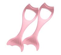 Ipetboom 2pcs Professional Eyeliner Aid Silicone Makeup Tools Women Eyeshadow Eyeliner Aids Easy Application Clean Compact