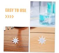 Ipetboom 2pcs Ptfe Magnetic Stirrer Rods Gear Rotor Design Rapid Uniform Stirring for Chemical Labs Industrial Food Processing Efficient Mixing