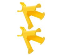 Ipetboom 2pcs Pvc Insulated Plastic Cable Tripod Holder 30cm Wire Organizer Stand for Overhead Electrical Wire Support in Utility and Industrial Settings