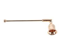 Ipetboom 2pcs Retro Bell Candle Snuffer with Long Handle Metal Flame Extinguisher for Secure Candle Wick Snuffing Suitable for Dinner Parties and Home Décor