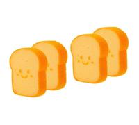 Ipetboom 2pcs Reusable Kitchen Dish Sponge Scrubber Pad for Dishes and Pots Cleaning Creative Sponges for Kitchen and Dishwashing