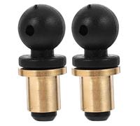 Ipetboom 2pcs Reusable Wine Bottle Stoppers Gourd Shaped Replacement Sealer Caps for Glass Bottles Leak Wine Toppers Suitable for Kettles Beer Spirits and Beverage Preservation