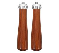 Ipetboom 2pcs Reusable Wood and Metal Portafilter Handle for Coffee Machines, Protecting Hands from Heat, Extending Machine Lifespan, Suitable for Home and Families