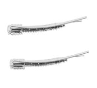 Ipetboom 2pcs Rhinestone Hair Bobby Pins Iron Clip Bling Rhinestones Wedding Party Hair Jewelry Accessories