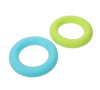 Ipetboom 2pcs Silicone Bobbin Holder Bobbin Storage Circle Organizer for Sewing Machine Embroidery Tool Holder in Apple Green Light Blue Practical Thread Keeper for Craft and Quilting