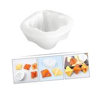 Ipetboom 2pcs Silicone Croissant Mold Flexible Fondant Cake Decorating Molds for Baking Chocolate Candy Microwave Safe DIY Candle Resin Craft Moulds