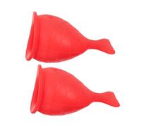 Ipetboom 2pcs Silicone Fish-shaped Lip Plumper for Lips Portable Device for Soft and Smooth Appearance Safe and Plumping Tool for Women
