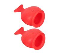 Ipetboom 2pcs Silicone Lip Plumper Tool Unique Fish Shape Lip Plumper for Easy to Use Adorable Design for Women Makeup Routine