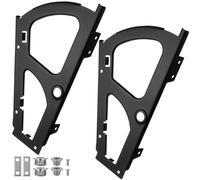 Ipetboom 2pcs Single Layer Shoe Rack Flips Frame for Shoe Cabinet with Parts Black Cold Rolled Steel Bracket Simple to Operate Accessory