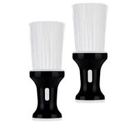 Ipetboom 2pcs Soft Bristle Barber Brush for Hair with Nylon Material and Easy Maintenance, Efficient Hair Cleanup Tool Suitable for Barbershop and Home Use by Hairdressers