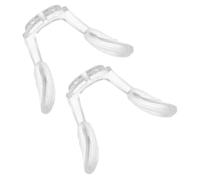 Ipetboom 2pcs Soft Silicone U-Shaped Nose Bridge Pads for Eyeglasses Replacement Anti-Slip Eyeglass Frame Nose Pads Comfortable for Sunglasses and Optical Glasses