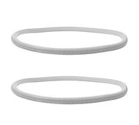 Ipetboom 2pcs Solid Pu Wheelchair Replacement Wheels and Tires for Front and Rear Wheels, Sturdy Heavy Duty Manual Wheelchair Solid Tires, Suitable for Indoor and Hospital Use