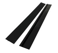 Ipetboom 2pcs Stove Counter Gap Cover T-shape Sealing Strip Kitchen Tool Easy Clean Non-slip Sealing Tape for Worktop Edging