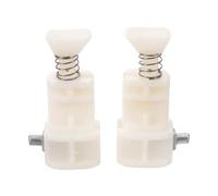 Ipetboom 2pcs Suitcase Handle Replacement Parts with PVC Material, Easy Installation and Enhanced Security, Telescopic Luggage Handle Locking Clips for Travel Luggage Accessories