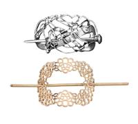 Ipetboom 2pcs Vintage Hair Accessories Hair Pins Sticks Spring Barrettes for Irish Themed Events Women s Clips for Wedding Guest Ponytail Holder Clip