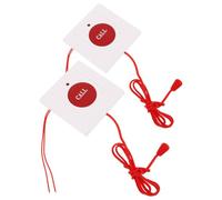 Ipetboom 2pcs Wall Mounted Elderly Sos Emergency Call Buttons with Pull Cord Buzzer Alarm for Seniors Patient Alert and Caregiver Assistance