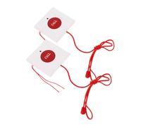 Ipetboom 2pcs Wall Mounted Emergency Call Button for Seniors with Pull Cord Sos Alarm Anti-false Alert Switch Quick Response Caregiver Pager for Elderly Patient Protection