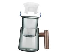 Ipetboom 2pcs Water Pitcher Stoppers PVC Covers Leakproof Anti-splash Lids for Glass Juice Carafes Jugs Replacement Sealing Caps for Fridge Containers