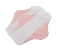 Ipetboom 2pcs XL Reusable Cloth Menstrual Pads Coral Pink 25x33cm - Breathable Postpartum Leakproof Sanitary Towels for Heavy Flow Maternity Care and Travel