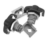 Ipetboom 2PCS Zinc Alloy T-Handle Latch Locks with Base for Tool Box, Electric Cabinet, and Equipment Boxes - T-Shaped Thumb Cam Lock Replacement for Drawers and Doors