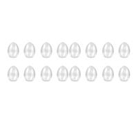 Ipetboom 2sets Easter Egg Candy Boxes Christmas Decorations Balls Plastic Easter Storage 8pcs*2