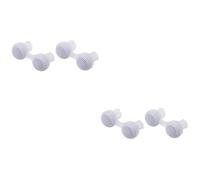 Ipetboom 2sets Nose Breath Apparatus Mini Nose Buds Sleep Stopper Clips White Packaging with Comfortable Easy to Clean Portable Case for Snore Reduction Improved Breathing 2pcs*2