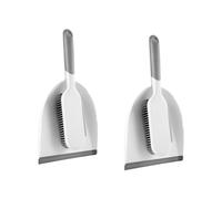 Ipetboom 2sets Small Dustpan Brush for Desktop Sofa and Floor Cleaning Includes Dustpan and Soft Bristle Broom for Easy Dust Removal