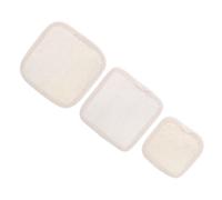 Ipetboom 3 Pack Natural Bath Loofah Sponge Set Large Soft Exfoliating Shower Puff for Women Men