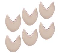 Ipetboom 3 Pairs Ballet Toe Pads Soft Knitted Foot Protector Covers, Skin Color Forefoot Cushions for Pointe Shoes, Non-Slip Ballet Cloth Toe Pads for Women Dancers Foot Care