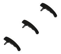 Ipetboom 3 Pcs Portable Foot Massager Horn Scraping Plate Buffalo Horn Hand Polished Easy to Carry